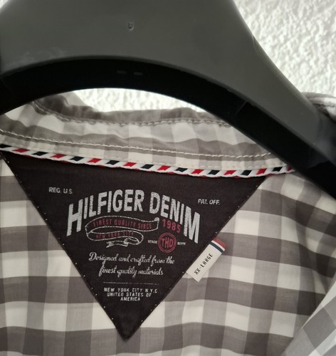 Hilfiger hemd kurzarm xxl - hemd,