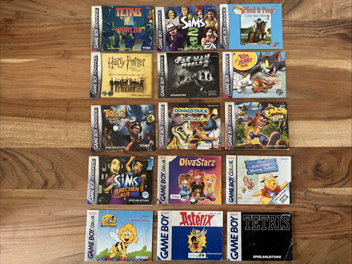 Game boy spieleanleitungen - game, 15