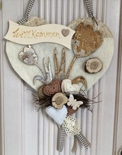 Handgefertigter Sisal Herz