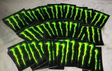 40x Monster Energy Aufkleber / Sticker "Kralle"  11 x 8 cm