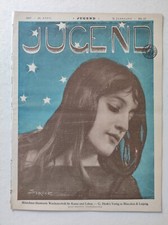 ORIGINAL Zeitschrift JUGEND Hirth 1897 Nr. 17 guter Zustand nach 120 Jahren! (2)