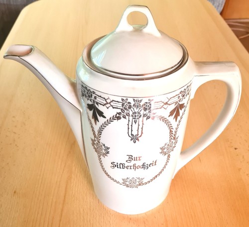 Antike porzellan kaffeekanne - antike, porzellan-kaffeekanne