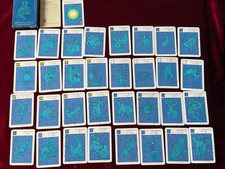 DDR Kartenspiel Quartett Quartettspiel Lehrquartett Sternbilder Pössneck 1979