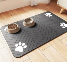 Napfunterlage Futtermatte Silikon Matte Wasserdicht Rutschfest für Hund Katze