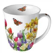 Tasse 10cm Porzellan mit