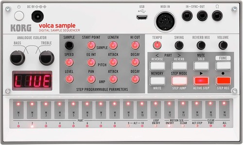 Korg digital sampler volca - sampler,