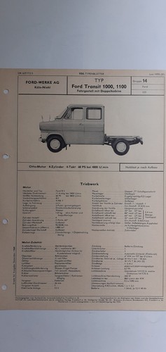 Ford transit 1000 - ford, /
