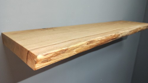 Holzregal aus massiver eiche - aus,