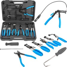 TECPO SCHLAUCHKLEMMENZANGEN SET SCHLAUCHSCHELLENZANGE KFZ SCHLAUCHSCHELLE ZANGE