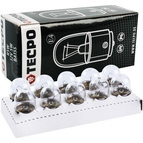 50x tecpo r5w glühbirne - r5w, 12v