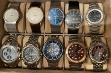 10 Uhren Konvolut Chronograph Uhr Uhrensammlung Pulsar Skagen Boccia CMI Certina