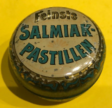 Alte Automaten Blechdose Salmiak Pastillen leer 2,5x4,5cm 1900-45 Sammlerstück