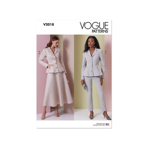 Vogue schnittmuster v2018 - schnittmuster,