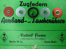 Flume Zugfeder Aufzugsfeder für Armbanduhr od. Taschenuhr,1 Stück freie Auswahl 