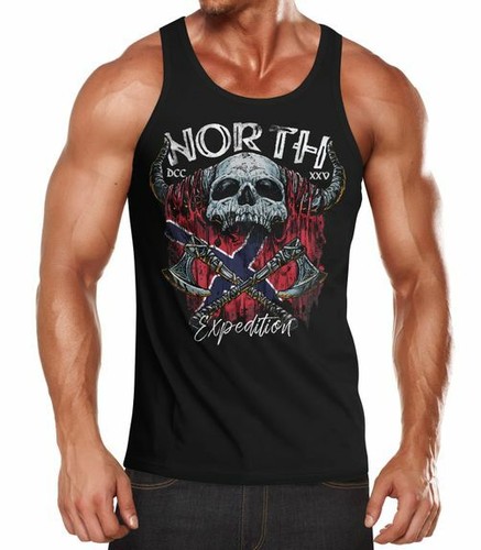 Herren tank top - tank-top, wikinger