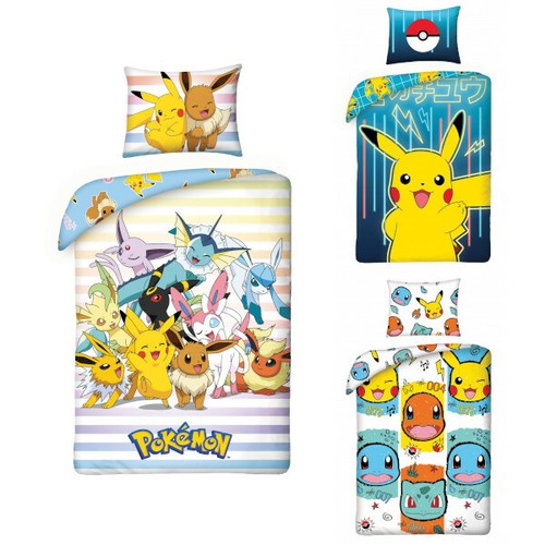 Pokemon pikachu bettwäsche - go,