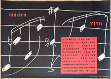 Poster Plakat - Musica Viva -