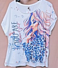 TREDY NEU Glitzer Strass Leo