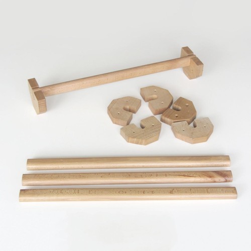 Kleiderstange 47cm aus holz - 47cm,