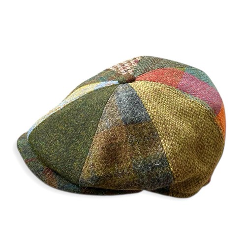 Harris tweed schiebermütze - harris-tweed,
