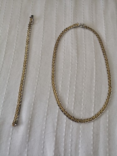 Silber schmuckset collier und - collier,