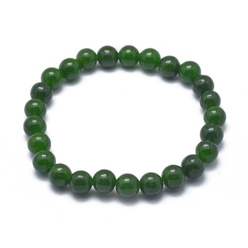 Natürliche grüne jade mm - natürliche,