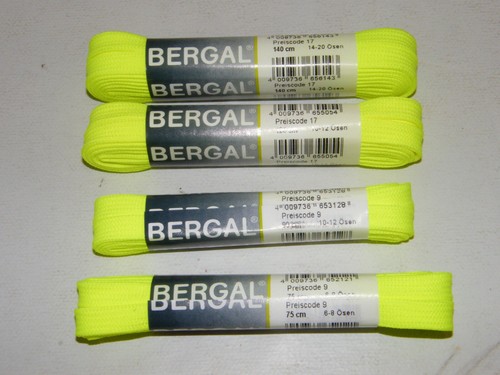 Bergal neongelb 9mm - bergal, flach