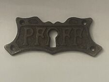 alter Beschlag Zierteil SchlüsselBlech Von Pfaff Nähmaschine ￼alt Eisen