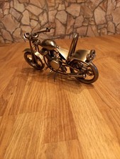 Deko Motorrad Chopper aus