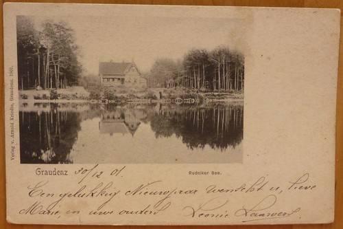Graudenz 1901 rudniker see - ak,