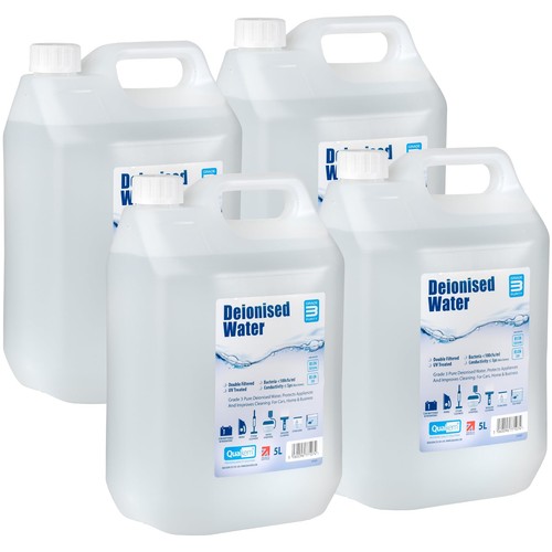 Deionisiertes wasser - deionisiertes, x4