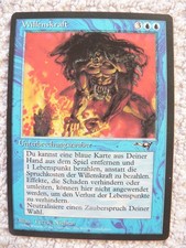 TCG Magic the Gathering, Allianzen,Alliances,Willenskraft (engl.: Force of Will)
