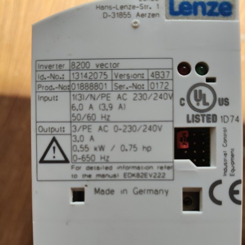 Wechselrichter lenze 8200 - wechselrichter,
