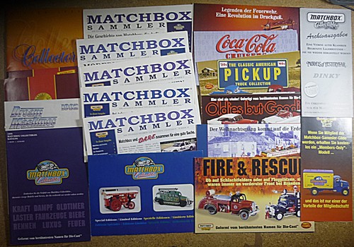 Matchbox prospekte kataloge - matchbox,