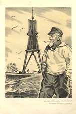 An der Kugelbake in Cuxhaven