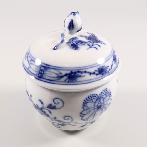 Meissen deckeldose zuckerdose - meissen,