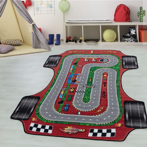 Kinderteppich rennstrecke - kinderteppich,,