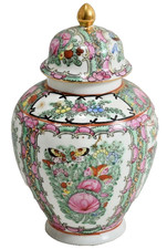China Deckel-Vase | Porzellan