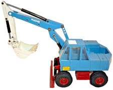 NZG Metallmodell Radbagger 165  Fuchs 713 Bagger 1:50 Excavator