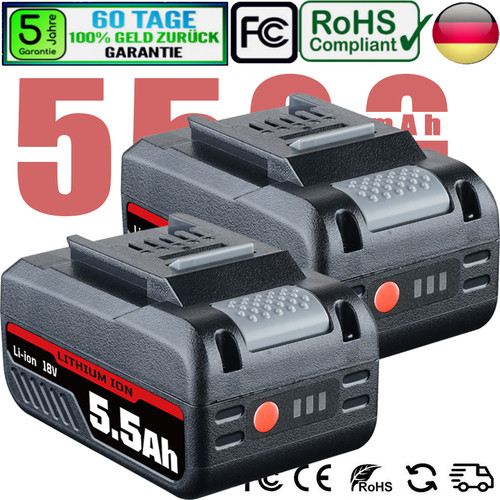 5ah akku für einhell 18v - 2x, 5.5ah