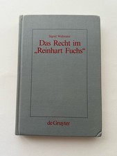 Das Recht im Reinhart Fuchs  Sigrid  Widmaier
