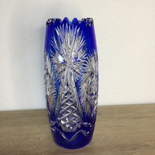 Schöne alte Bleikristall Vase