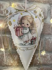 Deko Herz ENGELCHEN  ähnlich Tilda