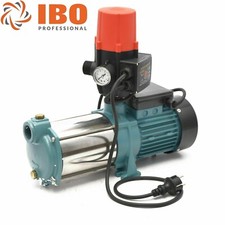 Kreiselpumpe Hauswasserwerk Gartenpumpe INOX 1300W 6000L/H - 5,5bar + Steuerung