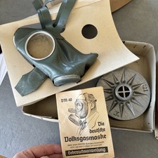 Deutsche Volks Gasmaske Im