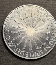 10 DM Deutsche Mark Silber