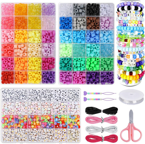 1900 pony beads - 1900, bunte