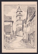 Künstler-AK Schwieberdingen