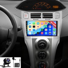 32GB Für Toyota Yaris 2005-2012 9" Autoradio Android 13 Navi WIFI FM RDS Kamera