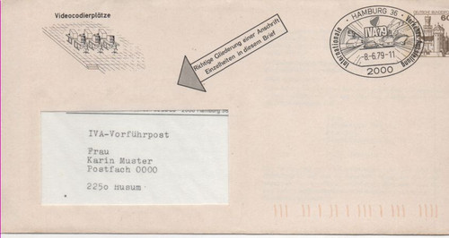 Iva hamburg 1979 vorführpost - iva,